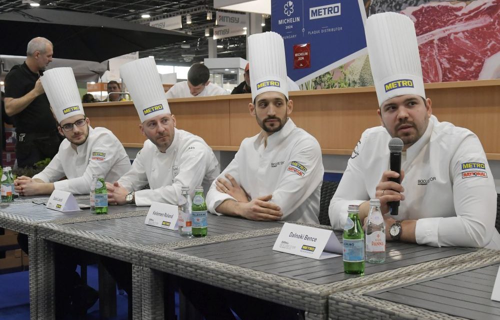 Ungaria și-a prezentat echipa de bucătari pentru Bocuse d’Or